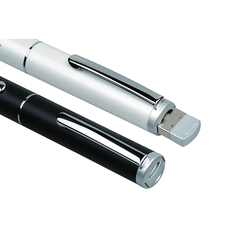 2.4G Pen style Metal Laser Presenter Laser Pointer with USB Plug