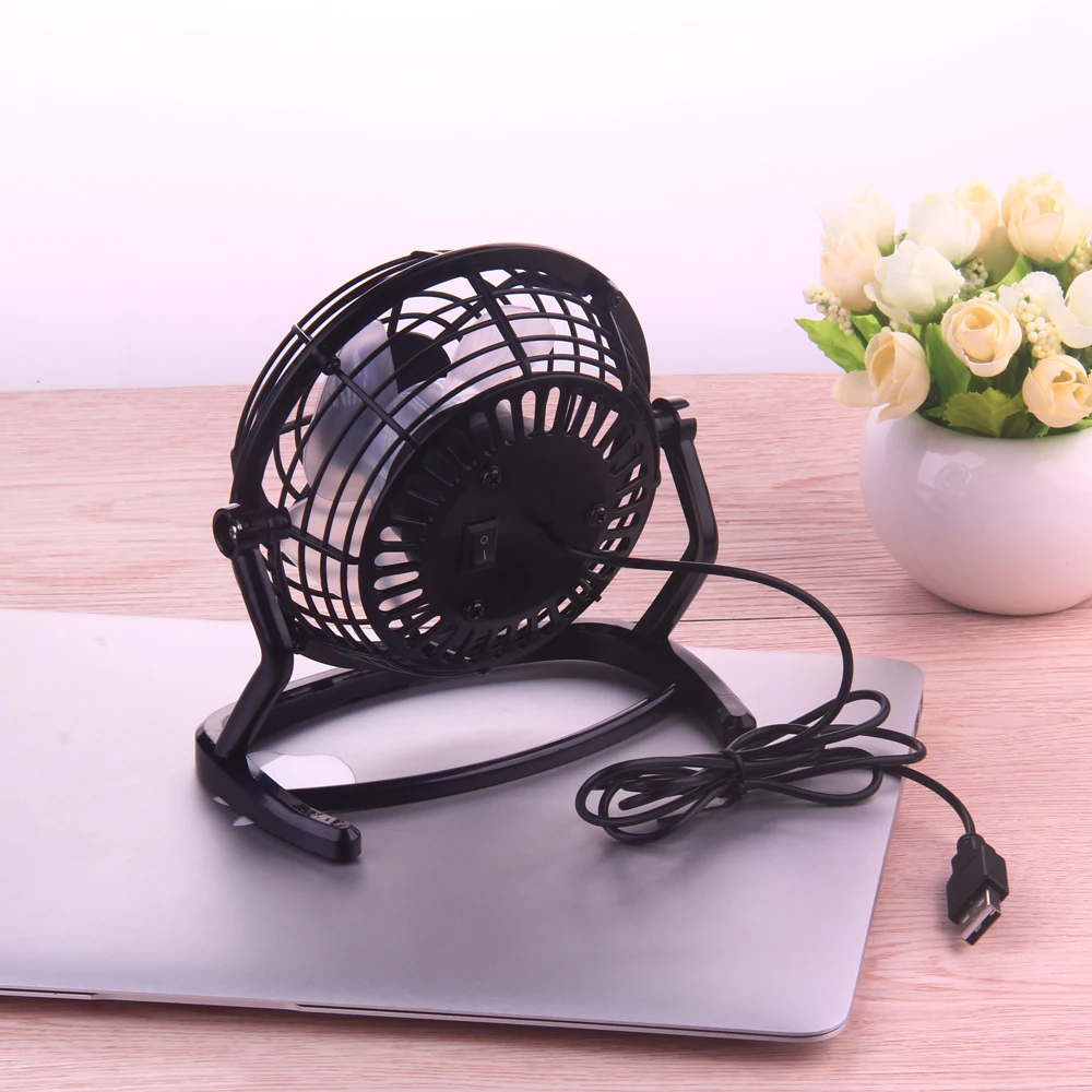 
Factory price mini USB desk fan for laptop, 4 inch usb mini fan 