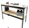 2-SHELF STEEL WORK BENCH FOR GARAGE/WAREHOUSE/SHED WORKBENCH/STATION/RACKING