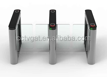 Intelligent QR Code Access Optical Turnstile with IP54 Waterproof 304 Stainless Steel 1200x300x1000mm Security Turnstile Gate