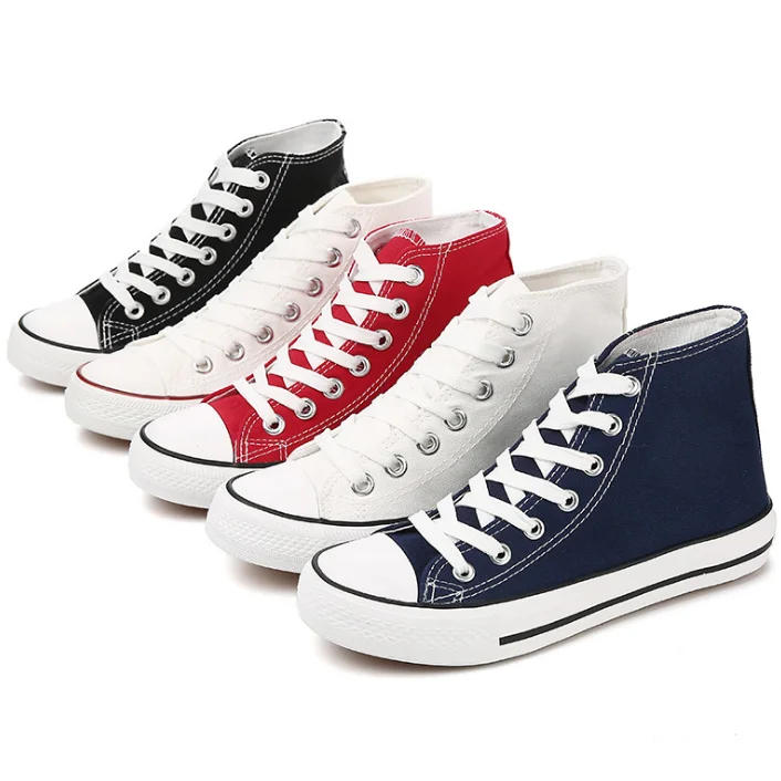 womens flat canvas shoes
