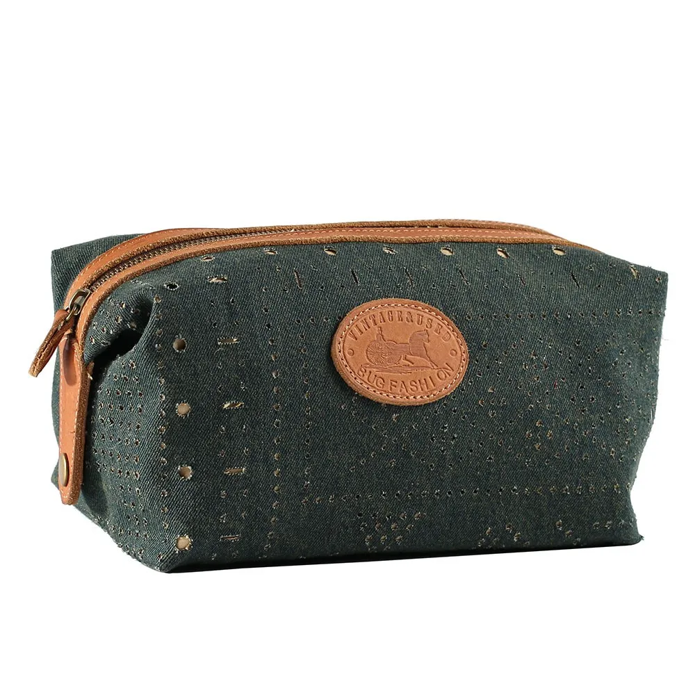 mens toiletry bag canvas