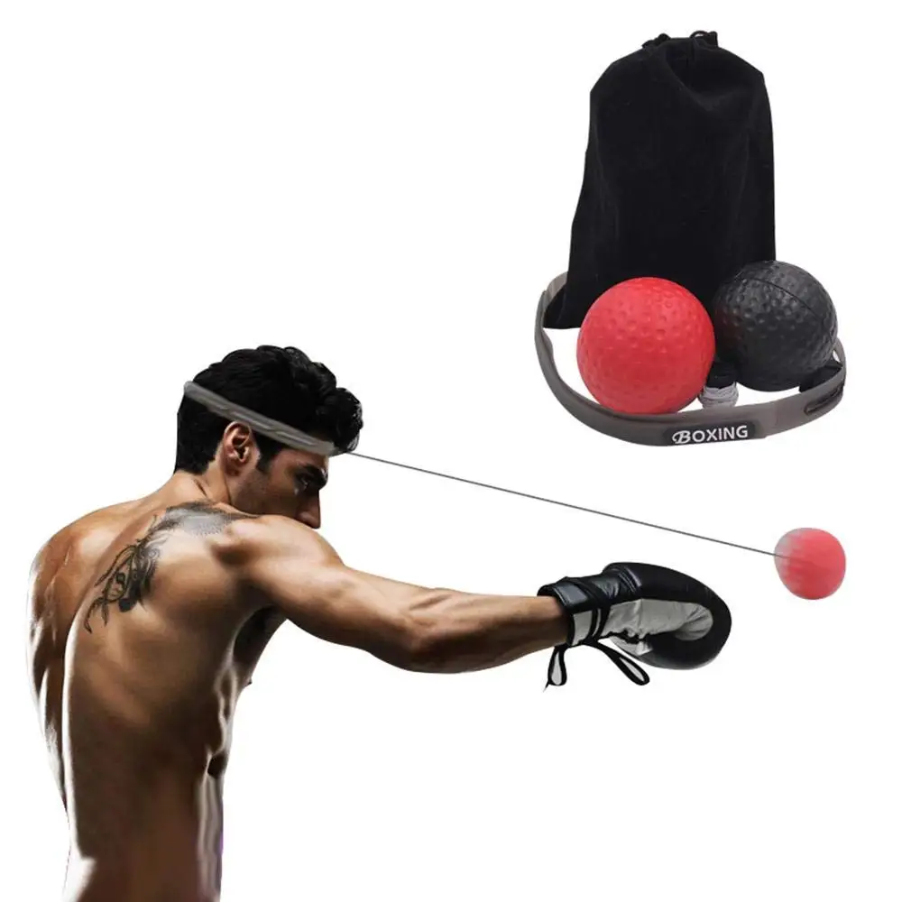 WESDOO Boxing Ball Boxing Training Ball Reflex Ball For Kids Boxing Fight Ball Reflex Reflex Ball Headband Boxing Training Boxing Accessories