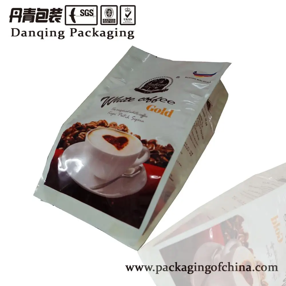 DQ PACK Hot Sell Plastic Packaging Aluminum Coffee Bag For Beverages