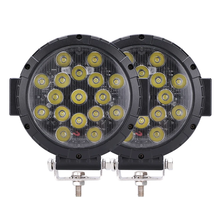 High Quality 6 Inch Led Round Working  Light Driving Light Off Road 85W 12V Led Osram Led Chips for Jeep Truck