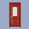 Ghana interior apartment bedroom living room glass flush doors design with glass