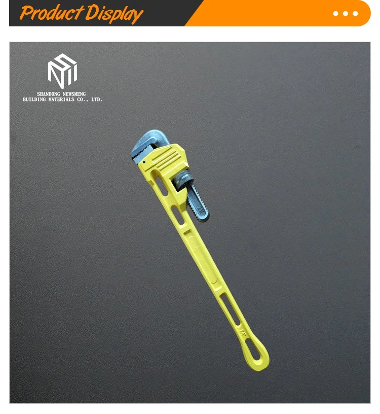 Natural Gas Pipeline Spanner Pipe Wrench Adjustable 250mm Buy Pipe