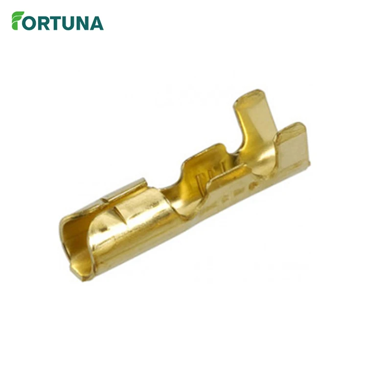 Oem Bullet Crimping Brass Terminal For Cable Buy Customized Auto Metal Cable Crimp Terminal