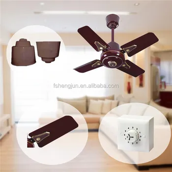 24 36 Inch Short Blade Small Decorative Orient Ceiling Fan Copper