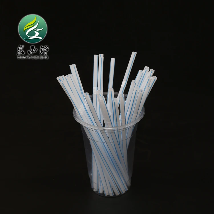 Flexible Straw Of 200 Pieces Colorful Disposable Extra Long Bendable Plastic Drinking Straw