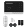 Smart wifi cloud security alarm system with Wireless PIR motion sensor no hub require easy to DIY which can work with Alexa