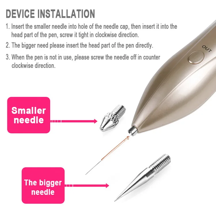 HailiCare Second Generation Mole Point Pen - Electric Beauty Instrument