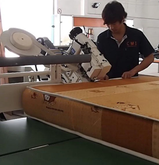 mattress tape edge machine