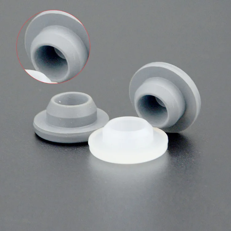Luxury 10ml vial rubber medicine bottle stopper rubbers 