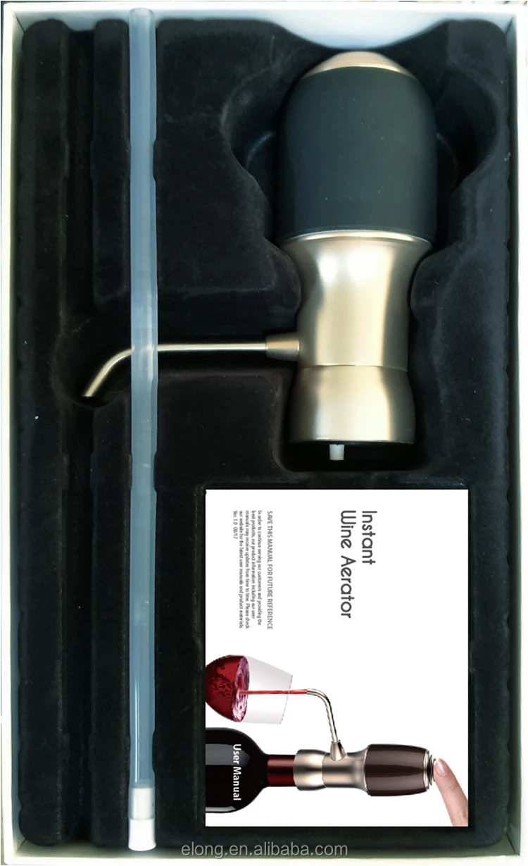 2019 New Product Aerator, Electric for Red & White Wine, Instant one-Button Wine Aerator With High Quality