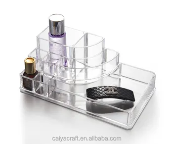 Cosmetics Jewelry Storage Organizer Countertop Acrylic Cosmetic