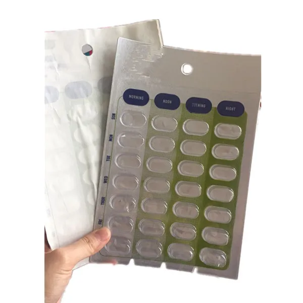 Top Selling Products 2017 Cold Seal Blister Cards Refill