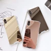 Four-legged anti-collision millet 8/6 mirror phone case red rice note5 mirror 4x anti-fall soft shell