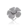 15797 xuping luxury lovely gift fashion flower shaped zircon big ring for women