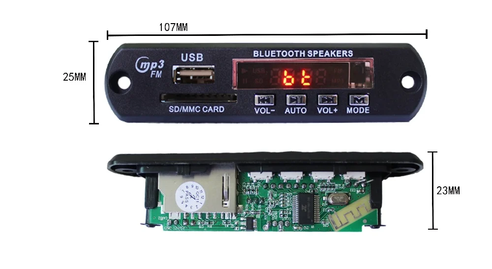 Fm usb bluetooth