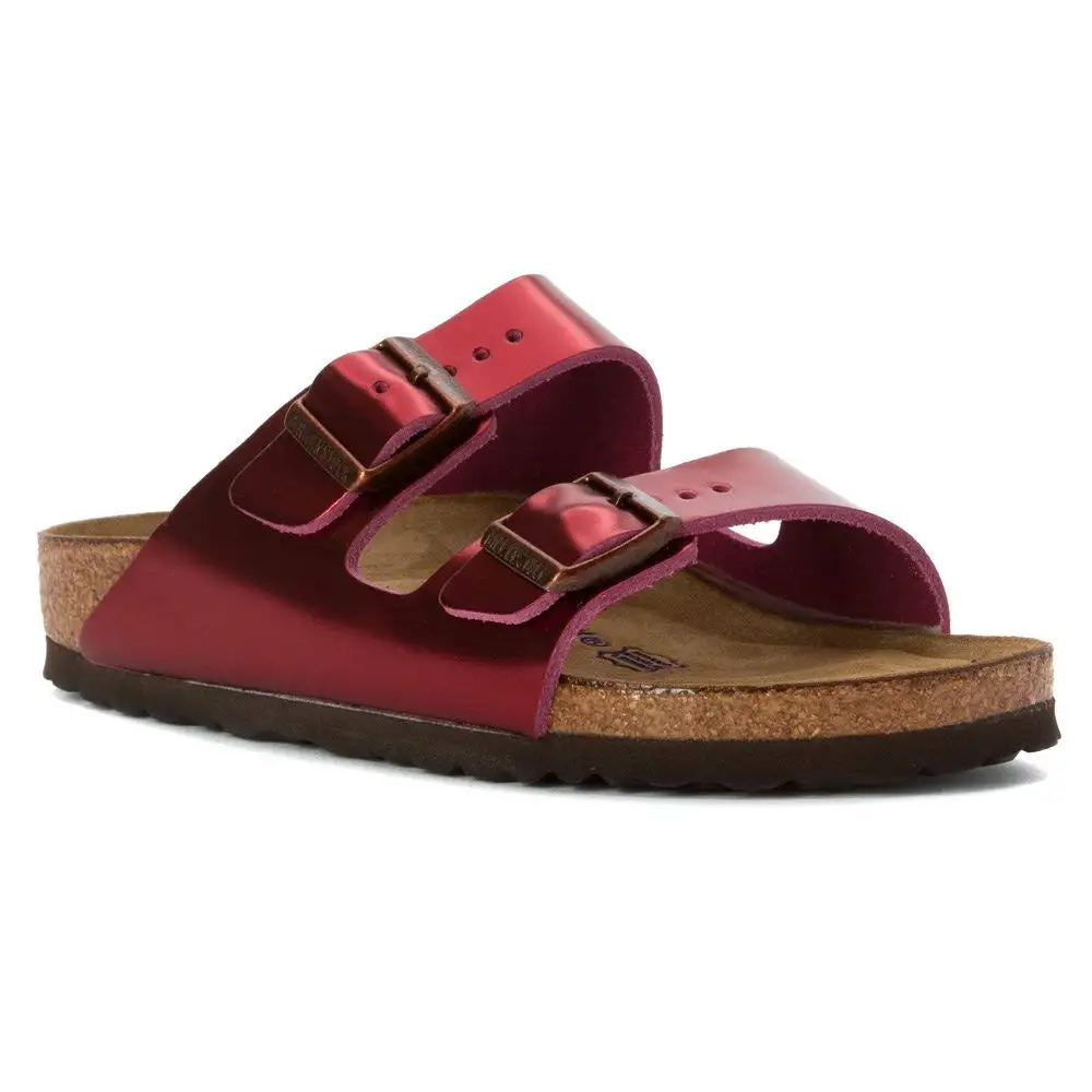 clarks limited edition leather soft footbed flower embroidered sandals