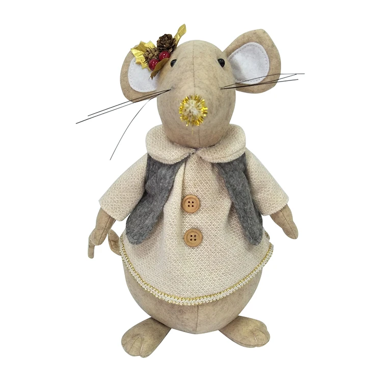 christmas mouse plush