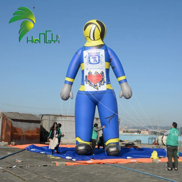 inflatable man advertising