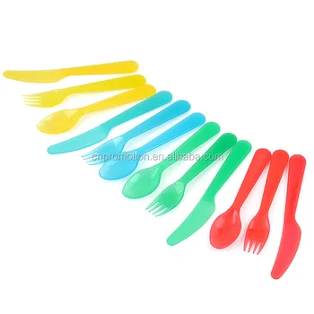 baby plastic cutlery set