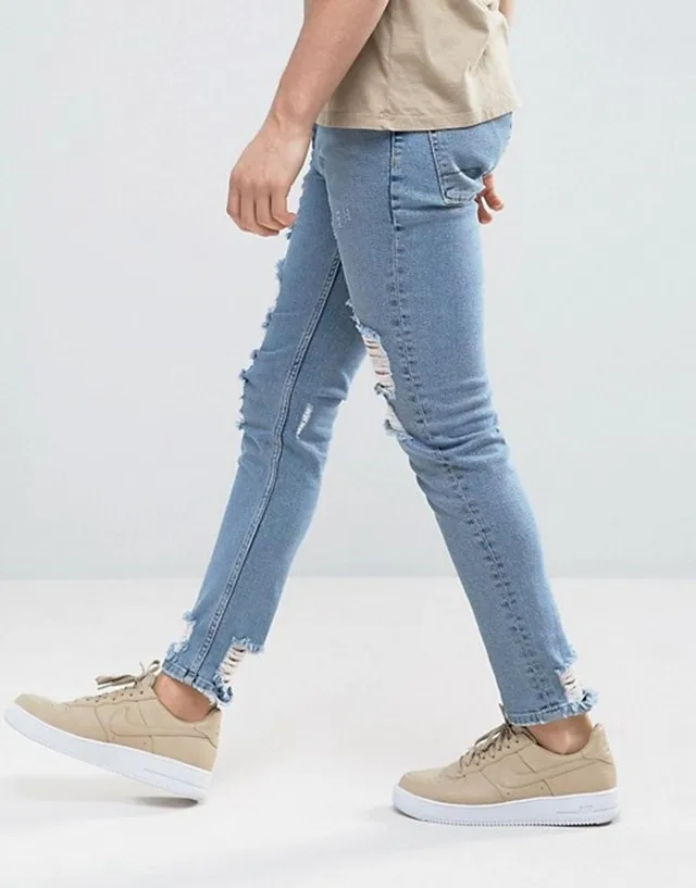 cheap distressed jeans