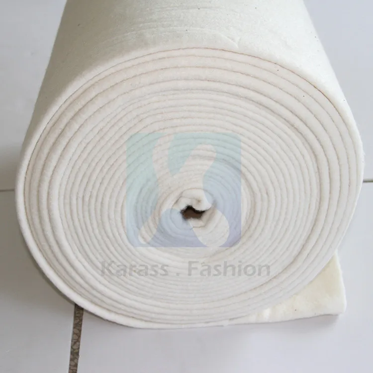 Needlepunched Nonwoven Special Treatment 100 Cotton Quilt Batting