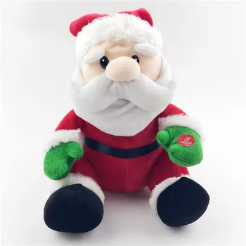 dancing santa plush