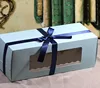 New Arrival ! Christmas Promotional customized Christmas small gift paper box with window
