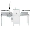 Optional marble top/wallpaper mobile repair esd work table used in kitchen work