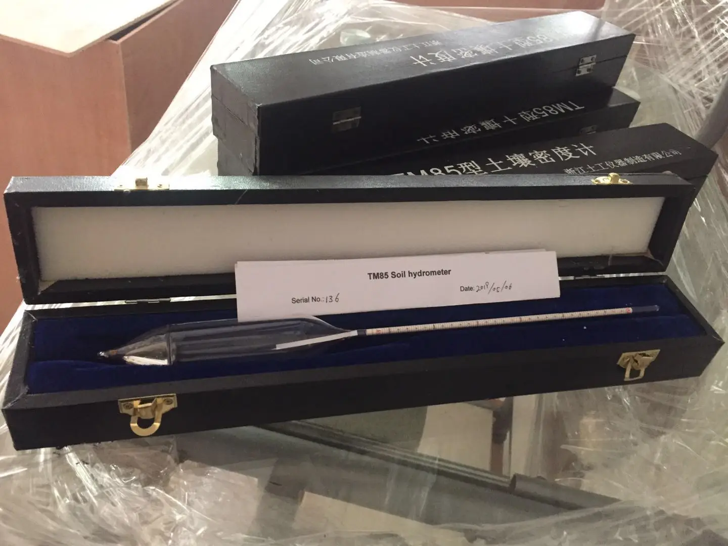 Soil Hydrometer And Hydrometer Sedimentation Cylinder And Mechanical