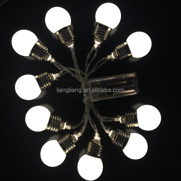 Wholesale Warm White Small Bulb LED Battery Operated Led String Light