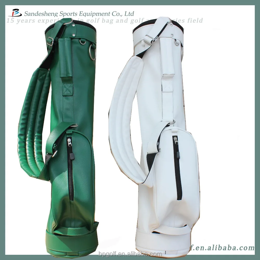 Canvas Leather Golf Bag Product On Alibaba