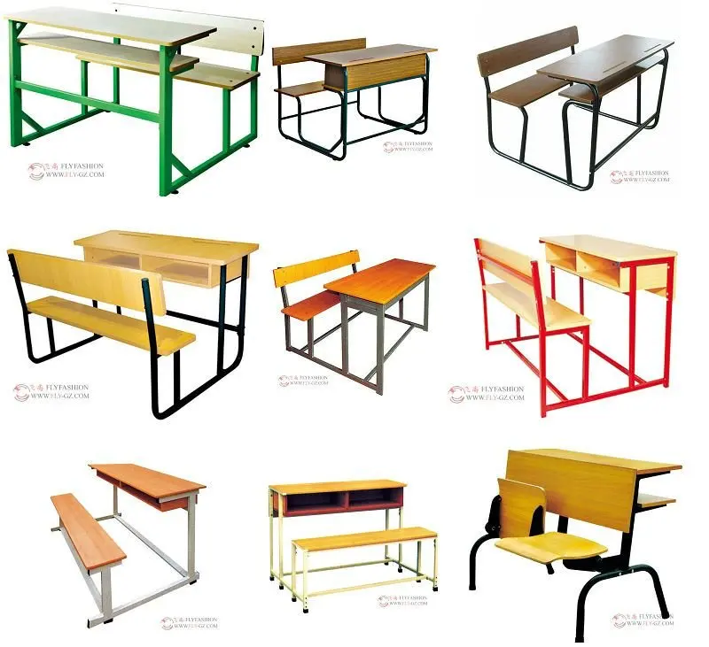 Good Quality School Furniture Metal Study Table And Chair Buy