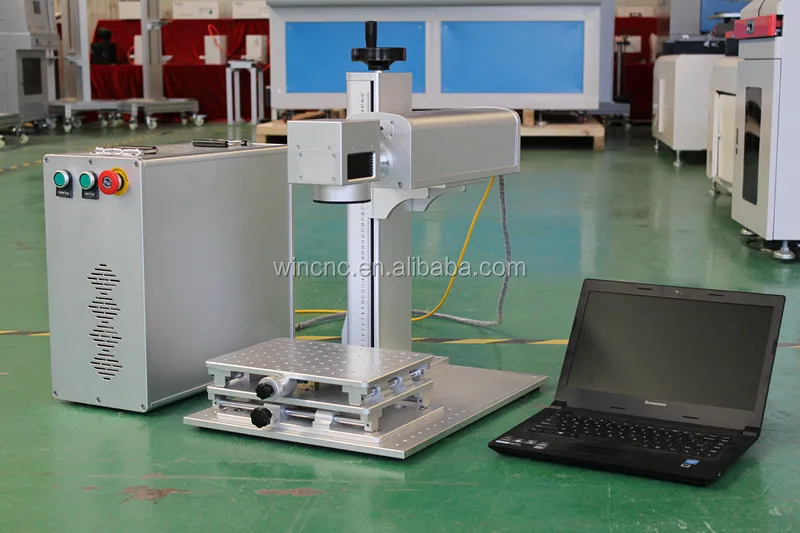 CNC mobile watch phones metal fiber laser marking