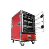 KKMARK 12 Space Portable Flight Rack road case for Video Server