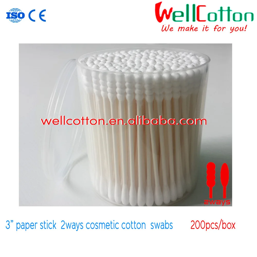 Various Types Of Makeup Cotton Cosmetic Cotton Tip Applicator 100 Pure