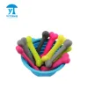 China Factory Supplied Pet Chewing Toy, Fluorescent Pet Dog Puppy Fish Bone Shape Silicone Teeth Grinding Chew Play Toy