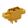 Amass Yellow XT60E-M Mountable XT60 Male Plug Connector For RC Models Multicopter Fixed Board DIY Spare Part