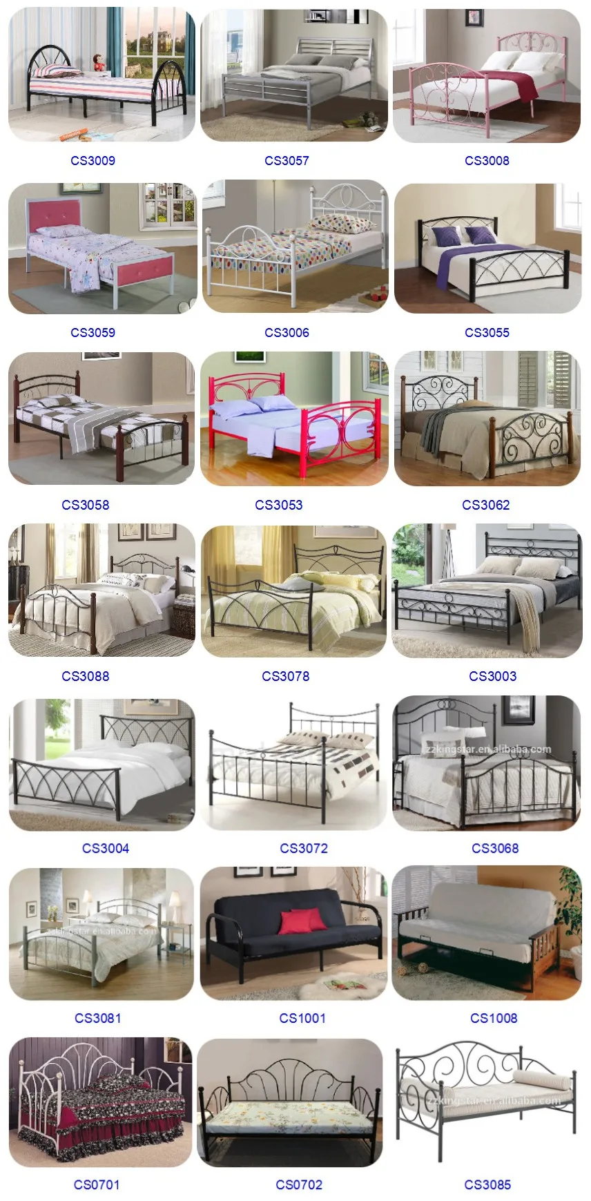 Cheap Single Bed Metal Bed Frame With Wood Post Buy Single Bed,Bed Frame,Metal Bed Frame