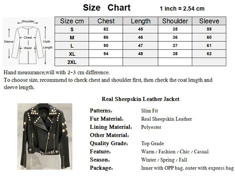 Spring Boutique Women Clothing Genuine Leather Coat Short Real Leather ...