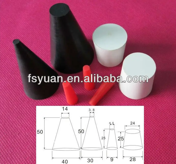 rubber end plugs