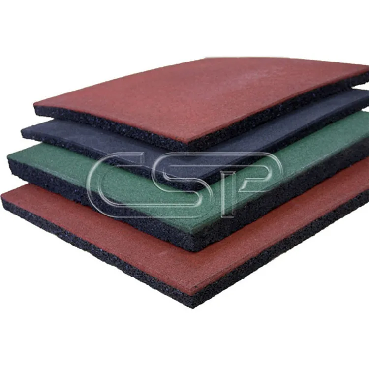Durable Shock Absorbing Noise Reduction Rubber Flooring Outdoor For Gym