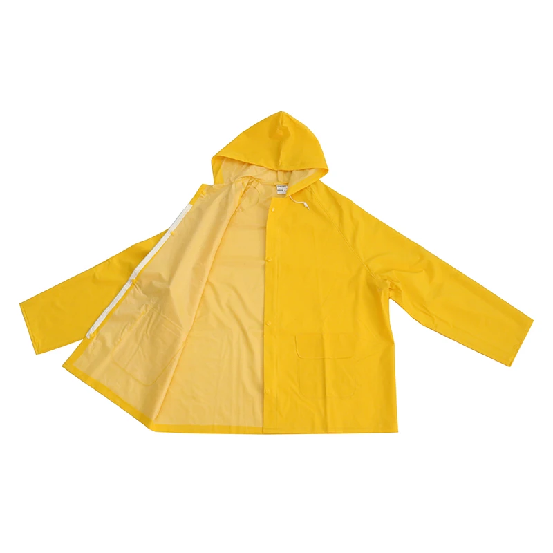 Yellow Two Pieces Safety Rain Coat - Buy Waterproof Safety Rain Coat ...