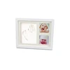 Babyprints Newborn Handprint and Footprint Deluxe Desk Photo Frame