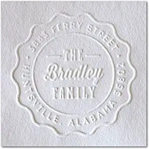 cheap personalized book stamp