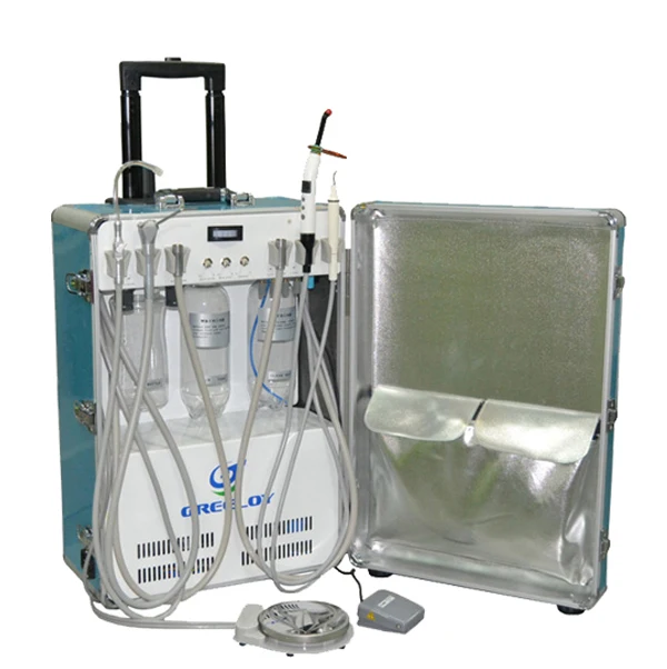 Portable Dental Unit Equipment With Air Compressor - Buy Portable ...